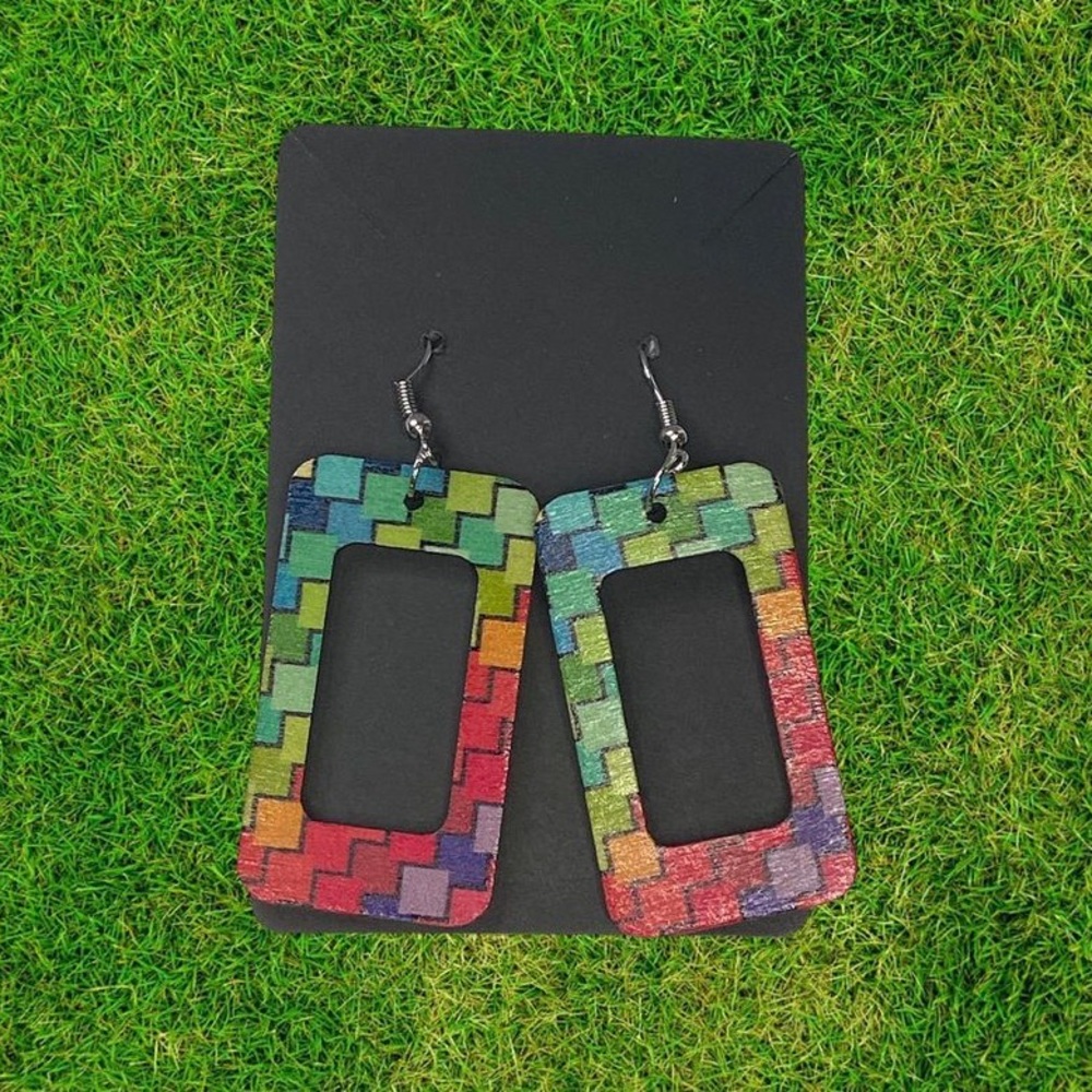Colorful earrings